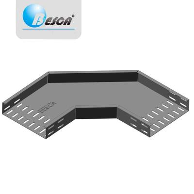 China Besca Projects 90 Degree Elbow Galvanized Cable Tray for sale