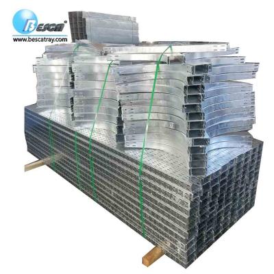 China Trade and Manufacturer Perforated Galvanized Steel Cable Tray Used for Cable Laying for sale