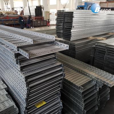 China Cable Laying Fireproof Cable Ladder Tray Sizes Used For Cable Laying for sale