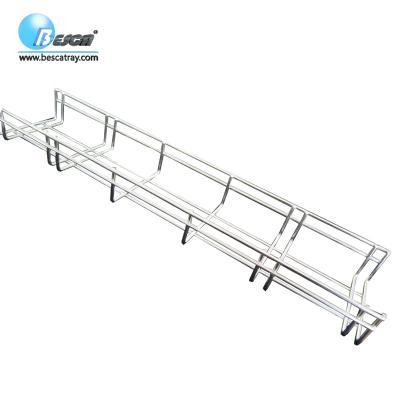 China Place Besca Stainless Steel Catalog Philippines Commercial And Light Industrial Wire Mesh Cable Tray for sale