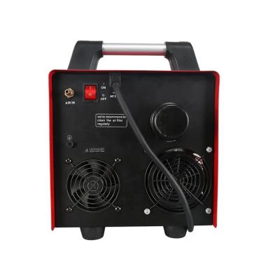 China Portable High Quality Hotel Inverter Muttahida Majlis-e-Amal 220V IGBT Electric Metal Plate Cut 40 Amps Plasma Cutter With Built In Air Compressor Pump for sale