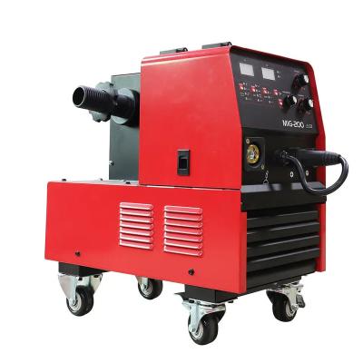 China High Quality Inverter 200A Wire Driver Muttahida Majlis-e-Amal Zx7 Welder Muttahida Majlis-e-Amal Zx7 Electric Gas Aparat De Sudura MIG MAG Digital Single Phase Mig Welding Machine for sale