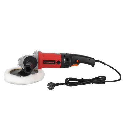 China 1800W 180MM Wholesale High Speed ​​Professional Electric Car Polishing Machine Car Buffer Polisher Handheld Polisher for sale