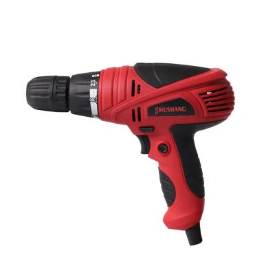 China Household Tool Portable Multifunctional Low Price 220V 800W Handheld Machine Tool Machine Attached Hand Torque Electric Drill 10MM Electric Drill for sale