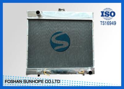 China S-C/ASS W123 Full Aluminum Radiator , Inlet 35mm Aluminum Radiator With Dual Fans for sale