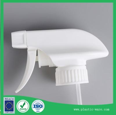 China clean bottle head in white color 28/400 spray head spray gun head pump head for sale