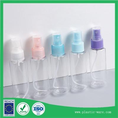 China 2/4/8/16 oz small plastic bottle containers alcohol hand sanitizer  acrylic cosmetic bottle for sale