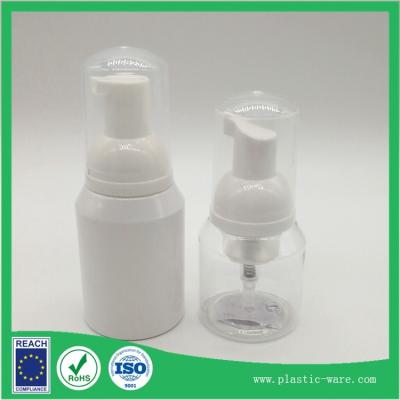 China 30 teeth 60/80ML new face cleaning mousse bottle private lotion foam pump bottle for sale