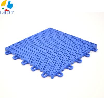 China ITF Eco-Friendly Approval Interlocking Sports Flooring For Outdoor Tennis Courts for sale