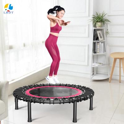 China Without Protective Net 40 Inch Gym Fitness Professional Super Elastic Round Trampoline for sale