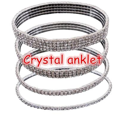 China BOHEMIA Shining Crystal Anklets Full Shipping for sale