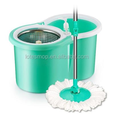 China Sustainable Spinning Mop Magic Bucket For Floor Cleaning Broom for sale