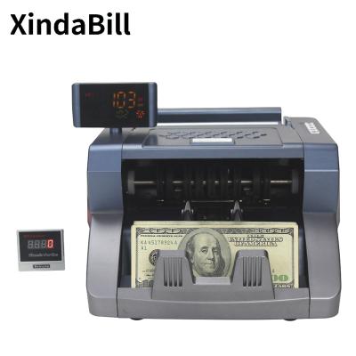 China USD EURO Desktop 8810C Mult-Currency Money Machine Counter Counter Display Bank Rotating Cash UV/3MG Bill Counters USD EURO Banknote Detector for sale