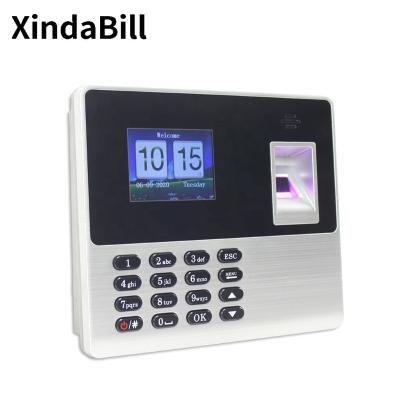 China P80 Printer Fingerprint Time Recorder And Biometric Check In Time Attendance Punch Machine for sale