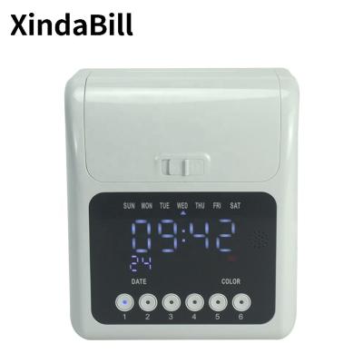 China 158L Printer Time Attendance Machine CE and FCC Certified Time Clock Recorder Administrative Staff Recording for sale