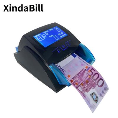 China Portable Value Bill Detector Handy Mini Money of Transistor-Resistor Coupled Logic Circuit from Surpermarket etc. Desktop Bank USD GBP EUR Cash Detecting Machines 520B for sale