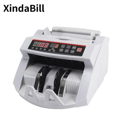 China Cash Detecting LED Fake Currency Cash Cash Counting Machine Money Bill Banknotes Counter Detector Multi MXN USD EUR for sale