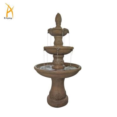 China Art Decor Classic 3 Tier Water Fountains for Garden Decor for sale