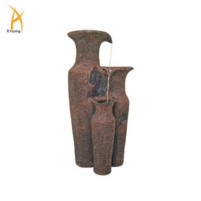 China Art Decor Garden Decor Resin Water Feature Fountain with Water Pump for sale