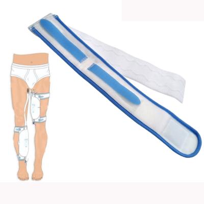 China Free Medical Latex Consumables Catheter Leg Strap Holds Tubing On Your Leg Bag Leg Bag Catheter for sale