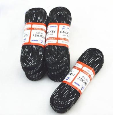 China Top quality water proof hockey flat laces, snow boot shoe laces, waxed skate shoe laces for sale