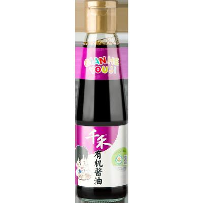 China Straight Organic Soy Sauce 210ml Non-GMO Soy Sauce for sale