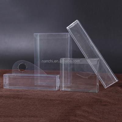 China Factory Recycled Transparent Transparent Plastic PVC Gift Boxes Boxes High Grade Materials PVC Vareity Sizes Clear Products Packaging Fold Box for sale