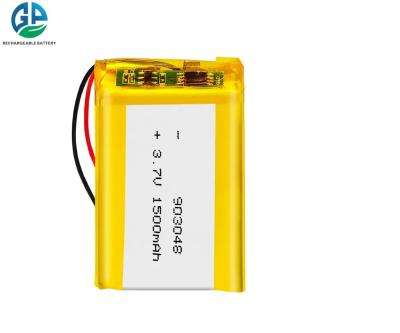 Китай Блок батарей 903048 RoHS KC Lipo, 110807 батарея 3.7v 1000mah Lipo продается