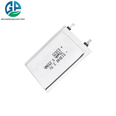 중국 작은 3.7v 리포 배터리 013040 리?? 폴리머 배터리 70mAh 공장 가격 배터리 리포 사용자 지정 재충전 판매용