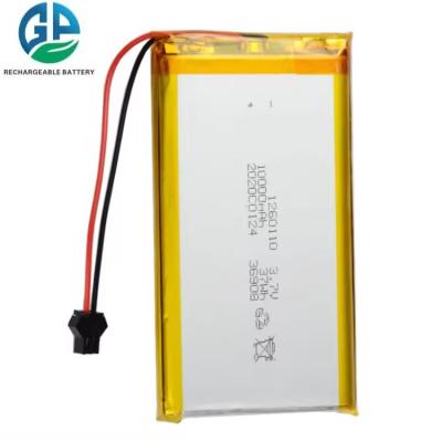 中国 3.7v  Lipo Battery Rechargeable Li-Polymer 1260110 10000mAh 3.7v Lithium Ion Battery Cell 3.7v 10ah 販売のため