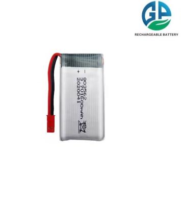 China High Discharge Rate Battery 30C 803562 3.7v 1600mah Power Remote Control High Quality Lithium Ion Polymer  Lipo Battery for sale