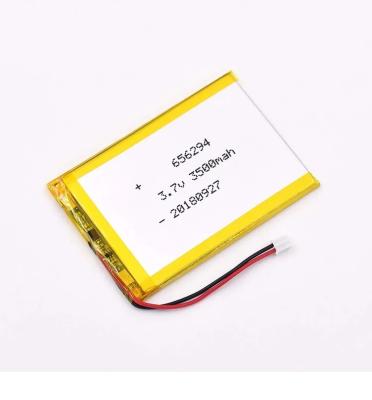 China High Capacity 3.7V 4000mAh Lithium Ion Polymer Battery Lithium Polymer Battery 656294 606090 or customized for sale