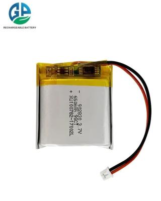 Chine KC IEC62133 Approuver une batterie polymère au lithium-ion de haute capacité de 3,7 V 650 mAh 902830 pour jouets à commande radio à vendre