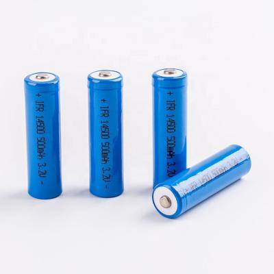 Κίνα Φωσφορικό άλας 3,2 Β 600mah 14500 λίθιου RoHS LiFePO4 επαναφορτιζόμενη μπαταρία AA προς πώληση