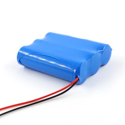 Китай Пакет литий-ионного аккумулятора ICR 18650 3s1p 11.1V 2600mAh перезаряжаемые продается