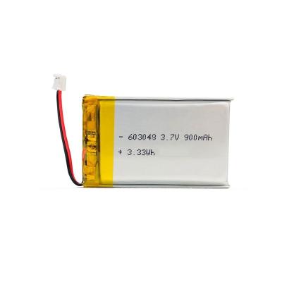 China Wieder aufladbarer 3,7 Lithium-Polymer-Batterie-Satz RoHS V 900mah Lipo zu verkaufen