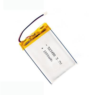 중국 523450개 리포 3.7V 1000 mah 배터리 판매용