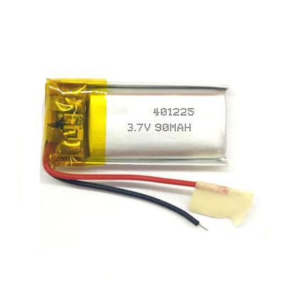 중국 KC Approved 3.7V 100Mah 451225 Lithium Polymer Battery Pack 판매용