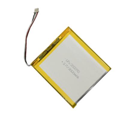 China Lithium-Polymer-Batterie-Satz 308090 Lipo Iecs UN38.3 3,7 V 3000mah zu verkaufen