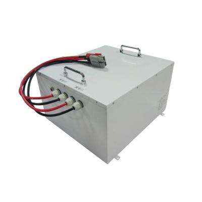 China Rechargeable 48v Lifepo4 50ah 24v Forklift Battery Pack For AGV Truck for sale