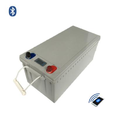 China Batterie-Satz-Lithium-Eisen-Phosphatbatterie MSDS 200AH 12V mit Bluetooth zu verkaufen