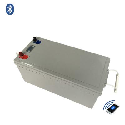 China Solar-12v 200Ah Batterie der Lithium-Eisen-Phosphat-Batterie-mit Bluetooth zu verkaufen