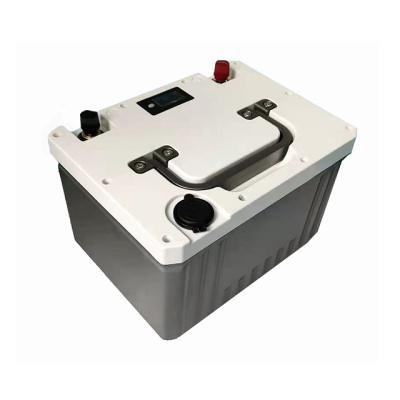 Chine batteries d'accumulateurs à énergie solaire de 12V 100AH /24V 50Ah pour le chariot de golf à vendre