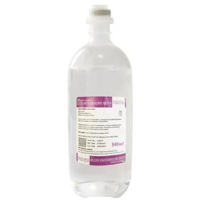 Cina Iniezione 100ml del cloruro di sodio e del glucosio/liquido radura di 250ml /500ml in vendita