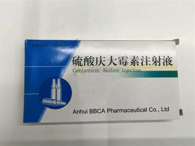 Китай Powder for Injection GMP Certified Gentamycin Sulfate Injection продается