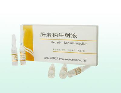 China Pharmazeutisches Grad-Pulver für Einspritzungs-Heparin-Natriumeinspritzung 1vial/Kasten zu verkaufen