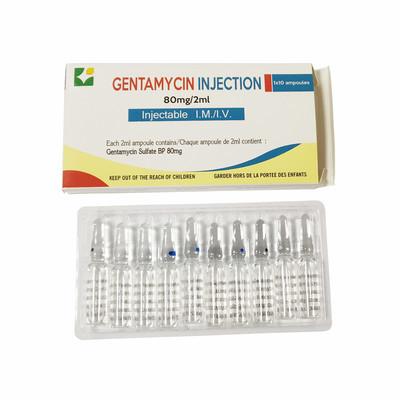 China Sterile Small Volume Injection For Gentamicin Sulphate Injection  From BBCA MAANSHAN for sale