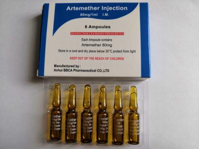 China Aretmether Injection Small Volume Injection  For Malaria Treatment zu verkaufen