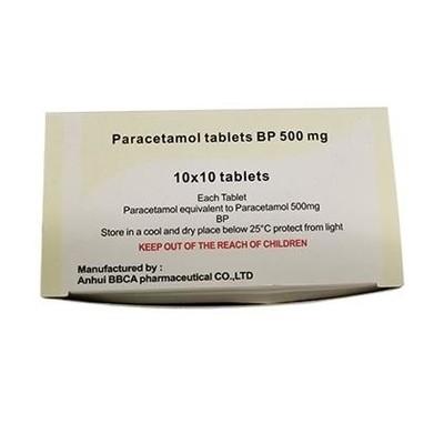 China Acetaminophen 500 mg Dosage Paracetamol Tablet 650 Mg For Headache en venta