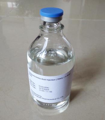 China Inyecciones compuestas medicinales 18AA 250ml/500ml del aminoácido de la infusión de la nutrición en venta